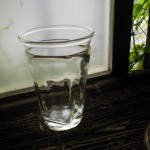 「作品」　アイスコーヒー用の大きめのガラスコップ(旧ブログ）
